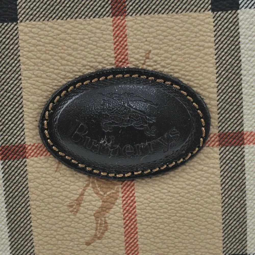 Authentic Burberrys Nova Check Shoulder Hand Bag